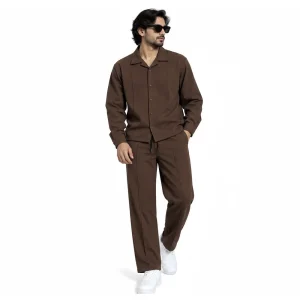 Sandstone Buttoned Co-Ord Set